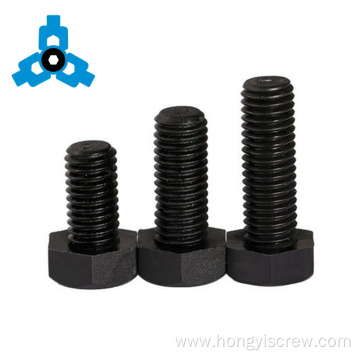 Grade8.8 Black Bolts Hexagonal Head Screw